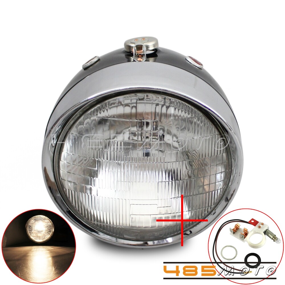 7'' Headlight Headlamp for BMW R12 R71 R75 M1 M-72 MW R25 Ural