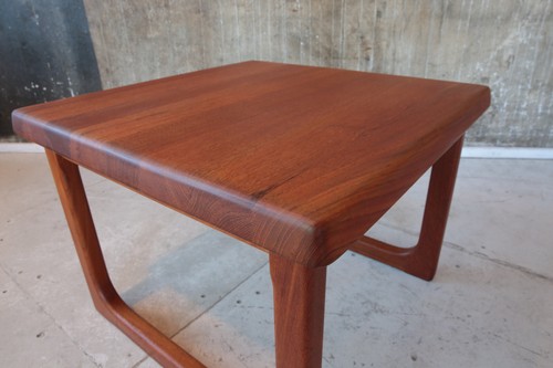 Vintage Niels Bach Teak Couchtisch massiv Danish Coffee Table 70er 70s - Bild 5 von 12
