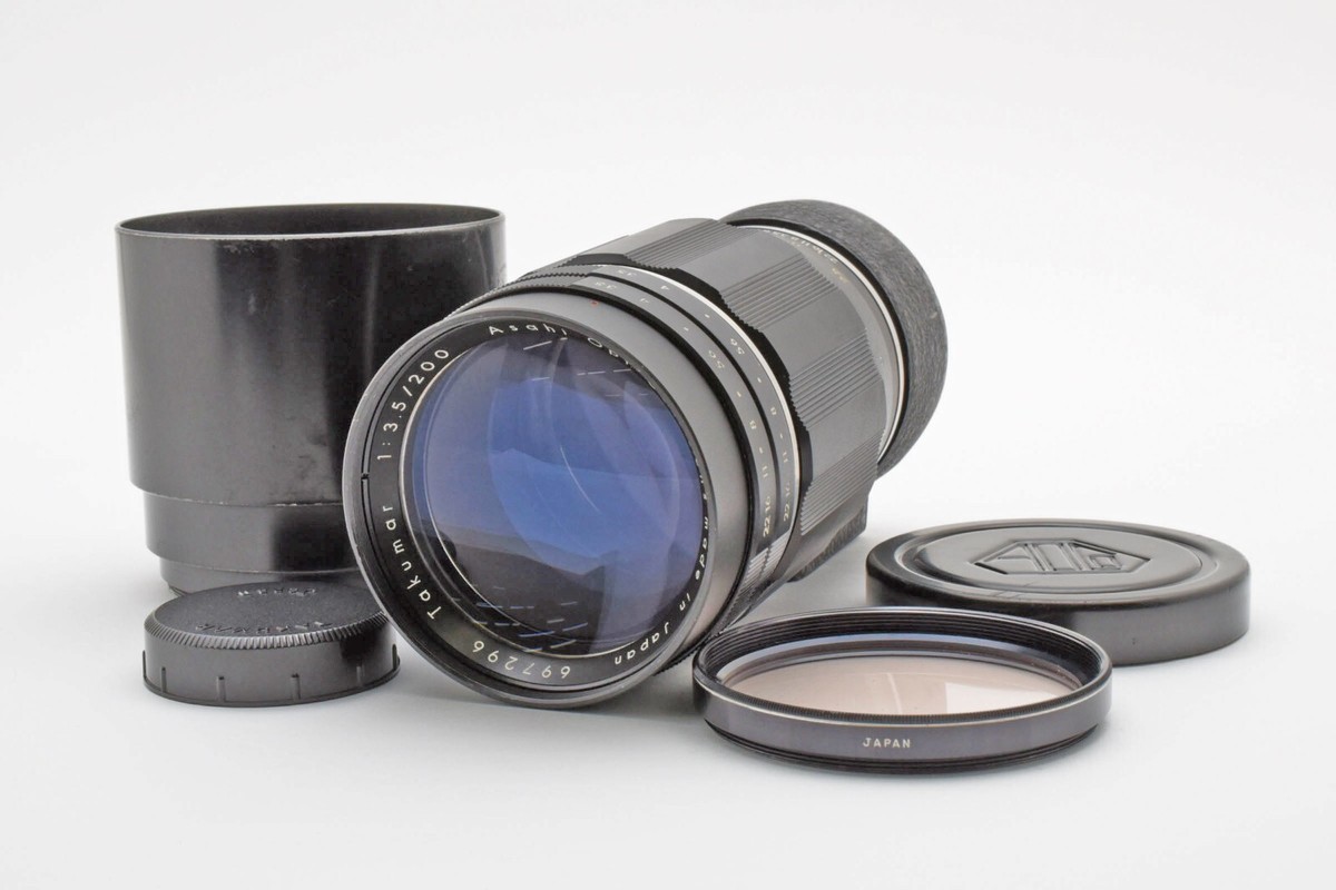 TAKUMAR 200mm f3.5 m42マウント Pentax M42 Takumar 200Mm F3.5 With General-Purpose Case | eBay