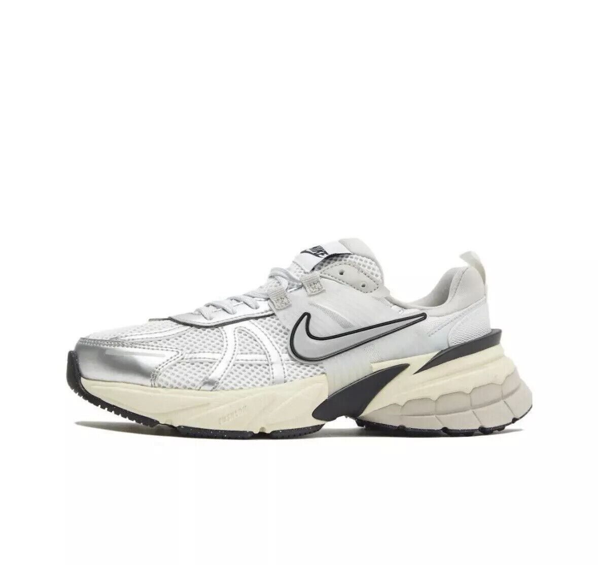 FD0736-100 Nike V2K Run Summit White Metallic Silver Women's FD0736-100 Nike V2K Run Summit White Metallic Silver Women's
