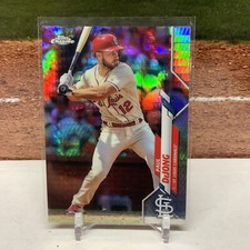 PAUL DeJONG 2020 Topps Chrome PRIZM REFRACTOR Baseball Card #178 Cardinals MLB