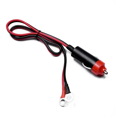 Heavy Car Cigarette Suit??nder power supply cable with 12V and 10A plug adapter