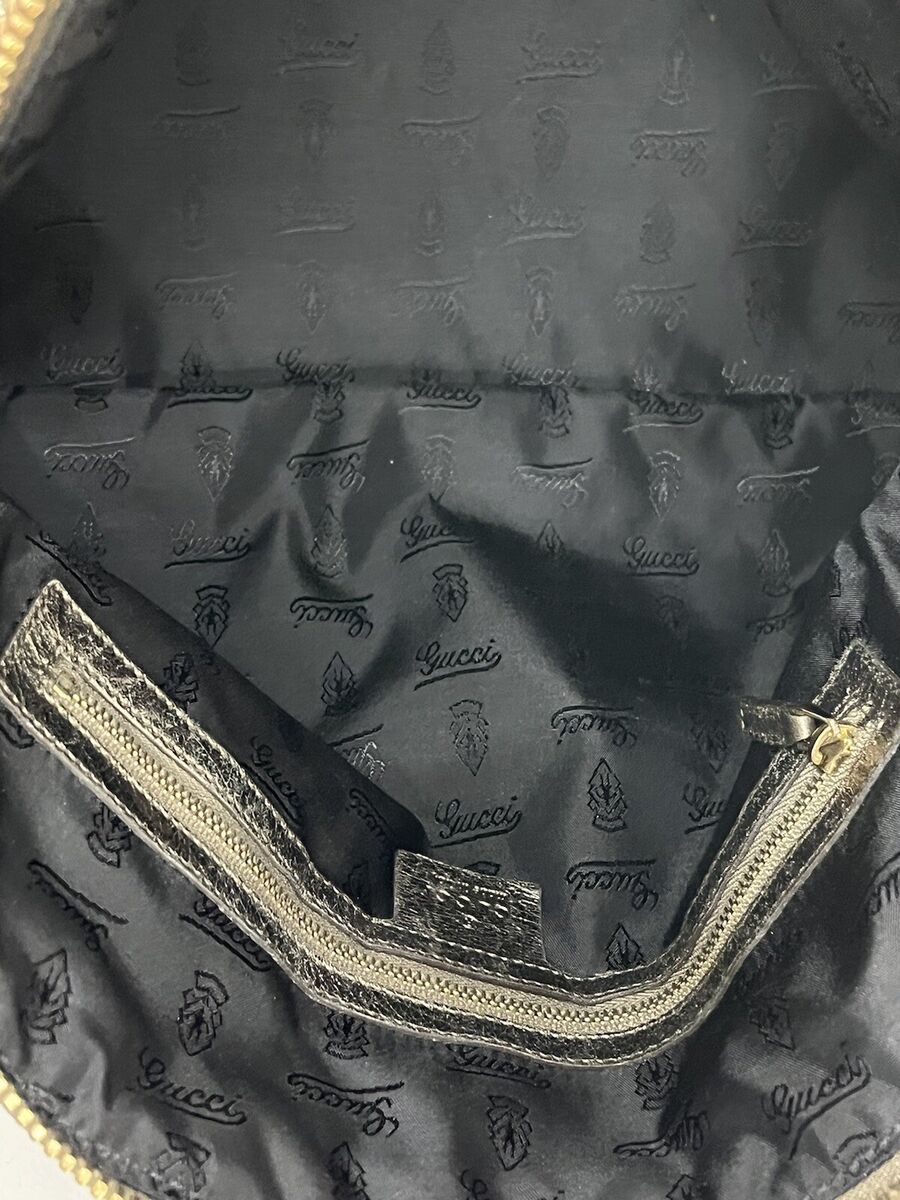 Authentic Gucci Leather Hysteria Top Handle Bag Bronze Authentic Gucci Leather Hysteria Top Handle Bag Bronze