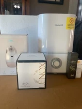 woman's xmas set homech humid, aira facial cleanz, olive 1B1, lovely luxe, lenox