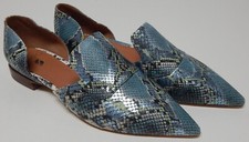 Franco Sarto Toby Size US 6 M EU 36 Women's Leather Slip-On Shoes Airy Blue