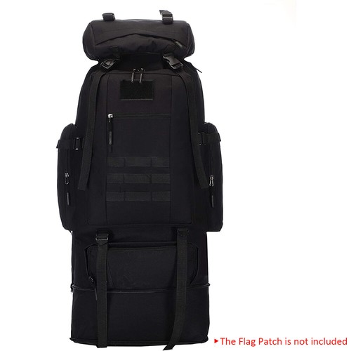 100L Rucksack Wasserdicht Wanderrucksack Trekkingrucksack Outdoor Reiserucksack - Bild 4 von 20