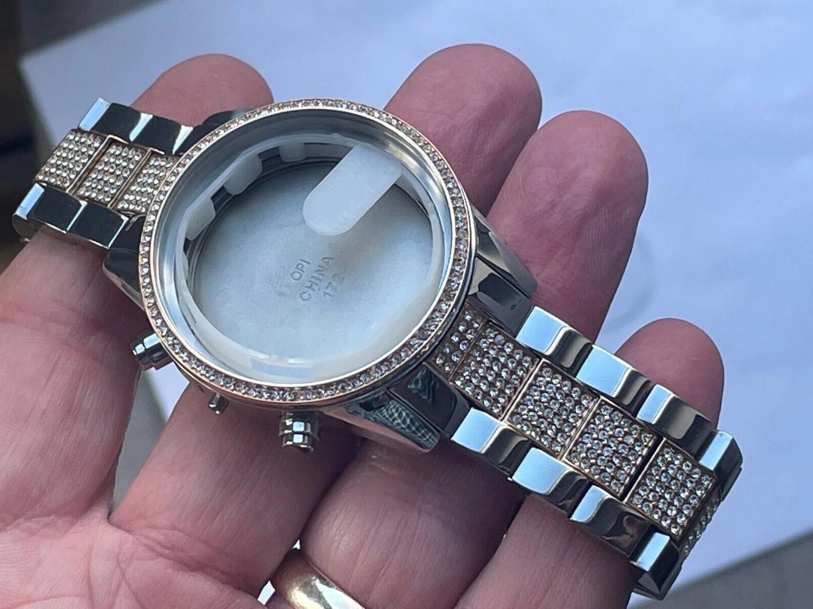 Michael Kors Orologio Bi Metallo Bracciale e Cassa Ref MK 6651 Nuovo (A674)