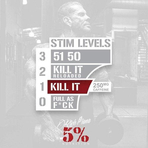 5 Nutrition Rich Piana KILL IT Legendary PreWorkout 30 Servs Mango Pineapple 850006755134 eBay