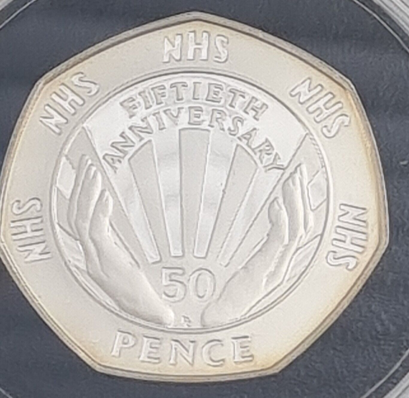 1998 Royal Mint NHS Silver Proof Fifty Pence 50p Coin EBay 1998-royal-mint-nhs-silver-proof-fifty-pence-50p-coin-ebay