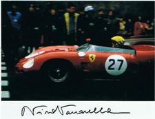 Nino Vaccarella - Formuła I Włochy - 4 GP 1961-65, sign. duże zdjęcie