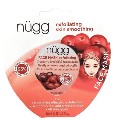 Nugg Skin Nugg, Face Mask Exfoliating, skin smoothing cranberry seed oil dead ...