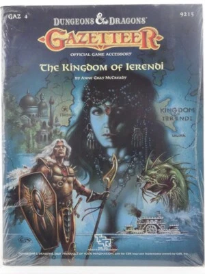 TSR 9215 GAZ 4 Gazetteer - The Kindom of Ierendi "new shrink wraped" 504001005 - Bild 1 von 2