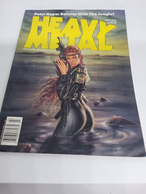 HEAVY METAL MAGAZINE Vol. 15 No. 7  MARCH 1992 -  PURE EYE CANDY