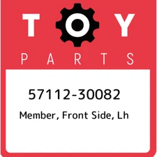 57112-30082 Toyota Member, front side, lh 5711230082, New Genuine OEM Part