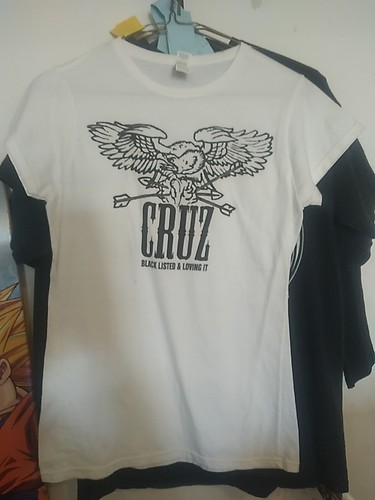 Ted Cruz Black Listed & Loving It 2016 Womens White Tee Sz. Small - Picture 2 of 4