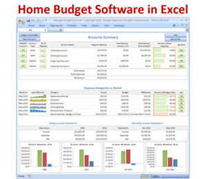 Personal Budget Planner Template from i.ebayimg.com