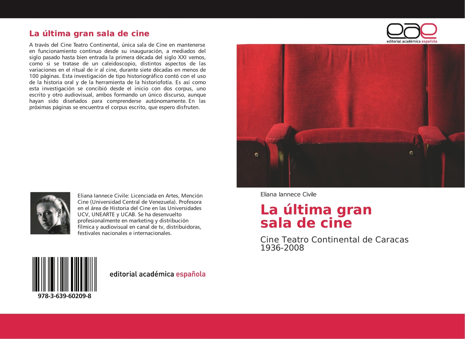 Thumbnail - Eliana Iannece Civile | La Última Gran Sala De Cine | Taschenbuch |