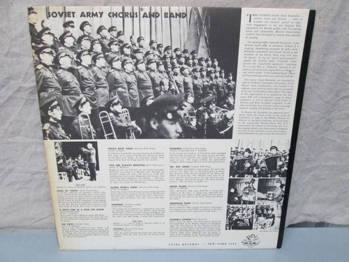 The Alexandrov Red Army Ensemble - Soviet Army Chorus & Band- LP Album VG/EX - Picture 4 of 9