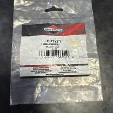 Briggs & Stratton 691271 Link Choke Genuine Nos Oem Part