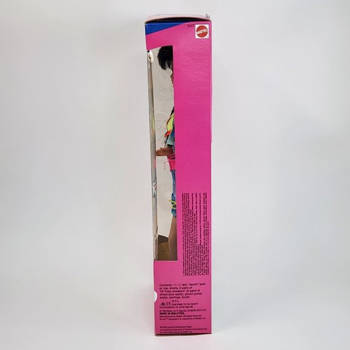 MUÑECA BARBIE KIRA AMERICANA MATTEL 1990 DE COLECCIÓN NUEVA EN CAJA REEBOK # 9427 - Imagen 11 de 15