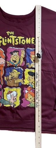 The Flintstones Graphic Sweatshirt Jr XXL Cartoons Preppy Casual Y2k - Picture 2 of 8