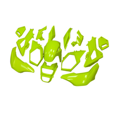 Fluorescent Yellow ABS Fairings For Honda Grom MSX125 2016 - 2020 Cowls Bodywork