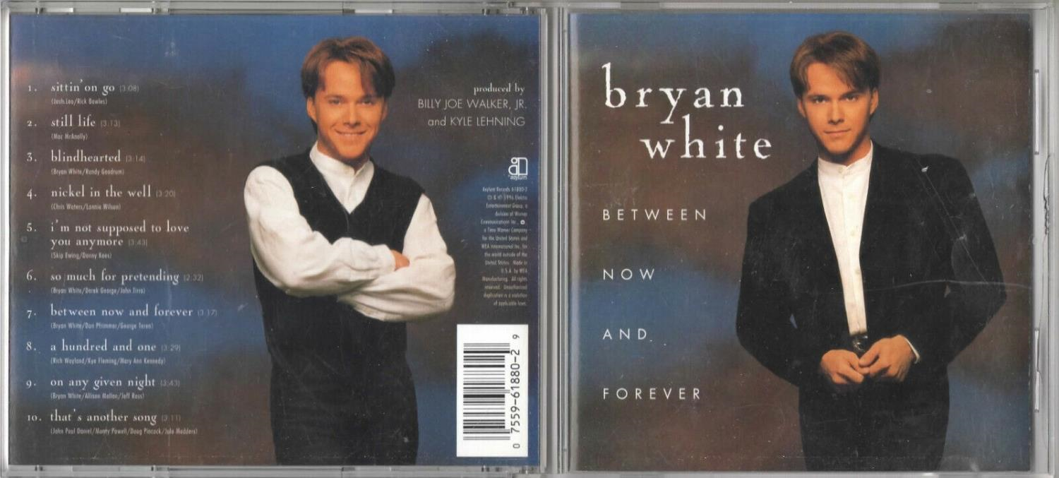 Bryan White - BRYAN WHITE : Between Now And Forever CD (N/A) FREE SHIPPING