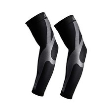 Graduated Compression Arm Sleeve for Men Women - 20-30mmHG Lymphedema Compres...