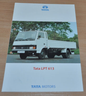 Tata LPT 613 Chayka Service Evacuator Crane Truck Indian Brochure Prospekt