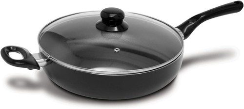 PEBBLE HUG Glass Lid for Frying Pan, Pots, Skillets, Transparent Cookware Glass - Picture 50 of 54