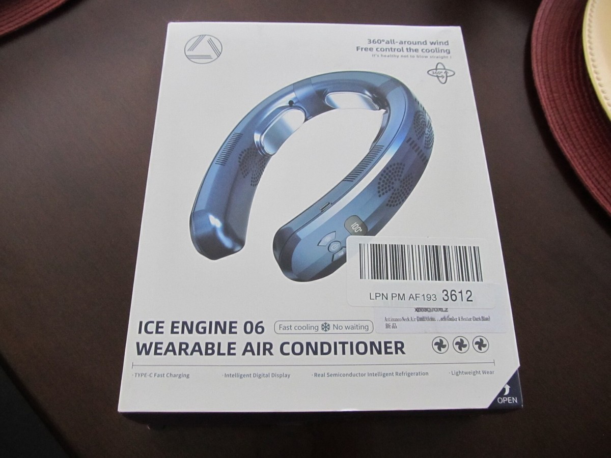 Ice Engine 06. Wearable Air Conditioner. Neck A/C Cooler