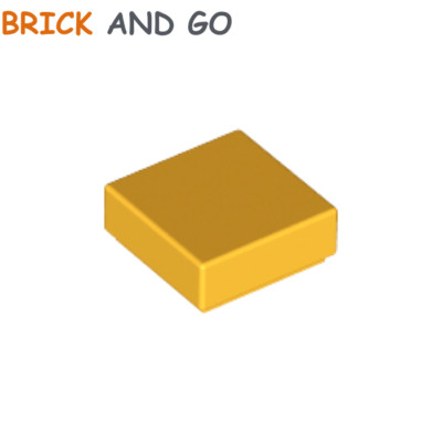 Plate Tile 1x1 Groove NEUF NEW 4 x LEGO 30039 Plaque Lisse transparent orange