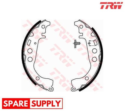 BRAKE SHOE SET FOR ALFA ROMEO ENGLON GEELY TRW GS8673 - Picture 2 of 7