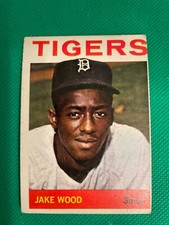 1964 TOPPS # 272  JAKE WOOD