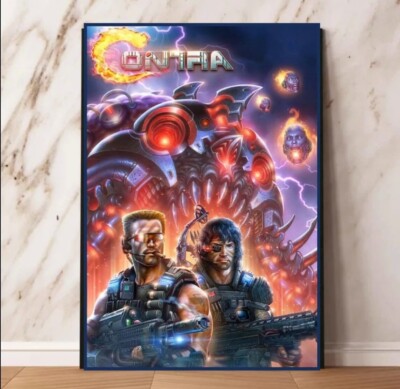 Ontra Game Canvas Poster Wall Art Home Decor