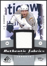 2010/11 UD SP Game Used J.P. DUMONT 