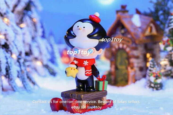 DIMOO World XMAS Snowtown Penguin Mini Figure | eBay