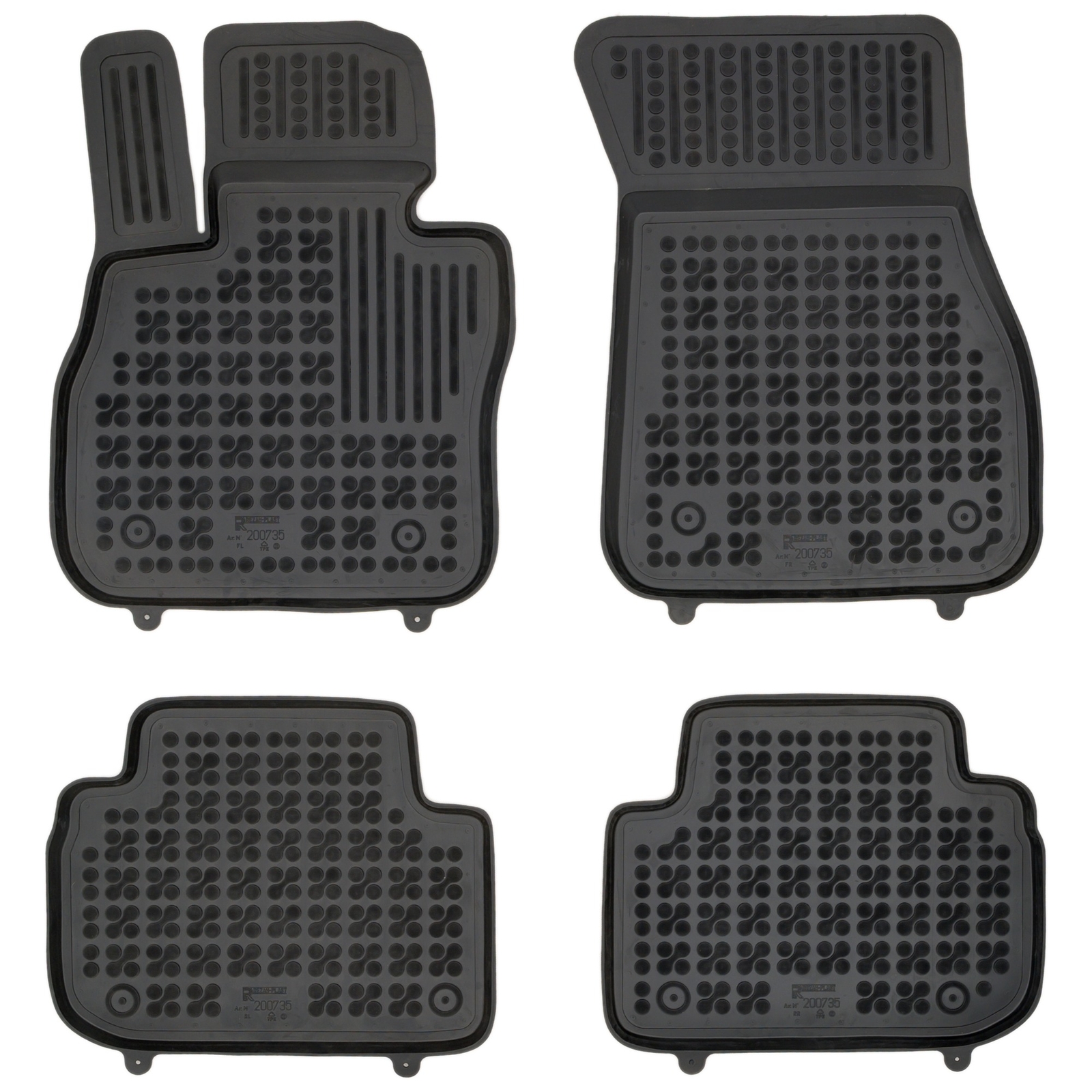 Tapis de sol auto caoutchouc Rezaw-Plast pour BMW Serie 1 F40