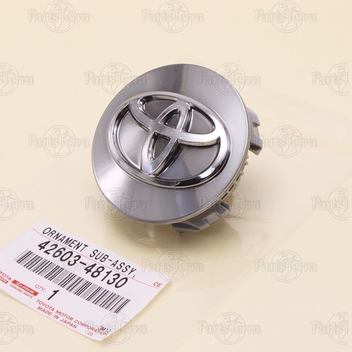 42603-48130 OEM Genuine Toyota WHEEL CENTER CHROME CAP Avalon Highlander Sienna - Picture 4 of 8