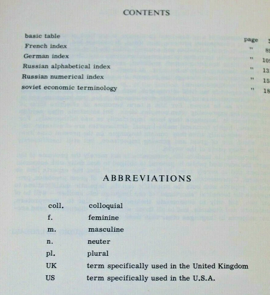 Glossary Of Economic Terms With Soviet Terminology In 4 Languages 1966 - Image 3 of 3