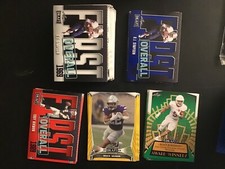 2023 LEAF DRAFT Football BASE & PARALLELS Singles You Choose ONE Card  1-100