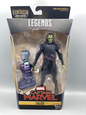 Marvel Legends Captain Marvel TALOS Action Figure w/ Kree Sentry BAF NEW