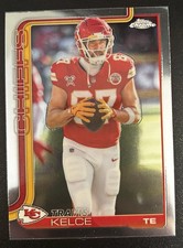 Topps 2025 Chrome Travis Kelce Kansas City Chiefs Base Set #150 NFL
