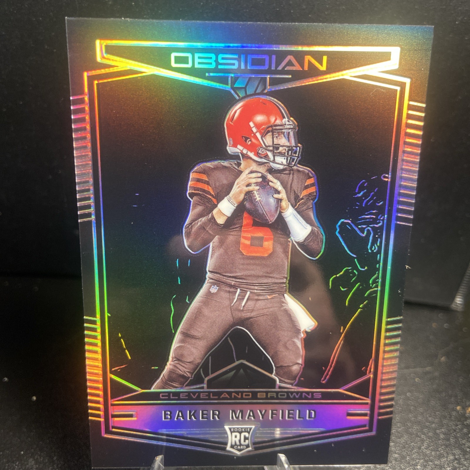 2018 Panini Obsidian - Baker Mayfield #103 /100 (RC)