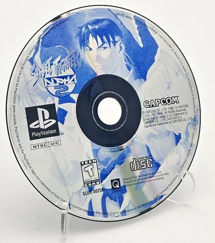 Street Fighter Alpha 2 (Playstation 1 PS1, 1996) Disc Only Tested J96