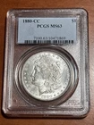 1880-CC Morgan Silver Dollar - PCGS MS63