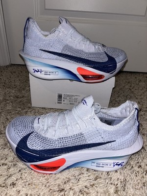 NEW NIKE AIR ZOOM ALPHAFLY NEXT % 3 sz 6.5 MEN WOMENS 8 GREY BLUE FD8311 001 LE
