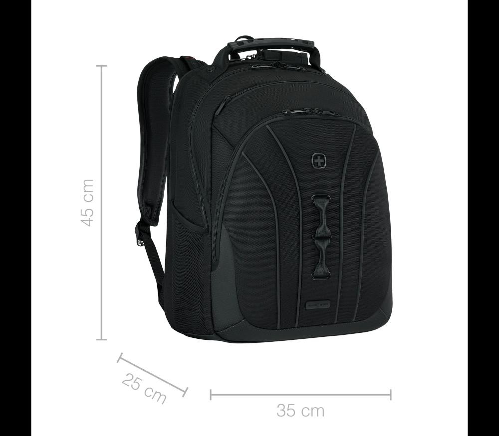 4042907 Wenger/SwissGear Wenger Legacy Black Series 40.64cm Laptop Backpack (653