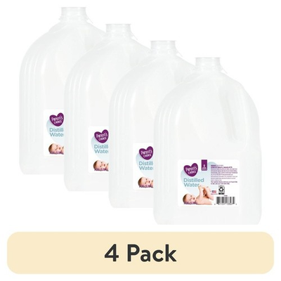 #ad 4 Pack Parent’s Choice Distilled Water 1 Gallon $9.22