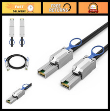 Mini SAS 26pin Male to Male Cable SFF-8088, 2M External Data Transfer Cable